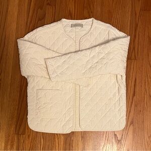 Outerknown Quilted White Jacket size small